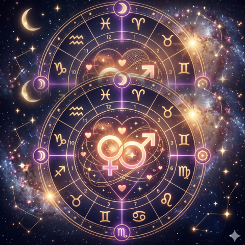 Mapa astral do amor: o que revela sobre os seus relacionamentos